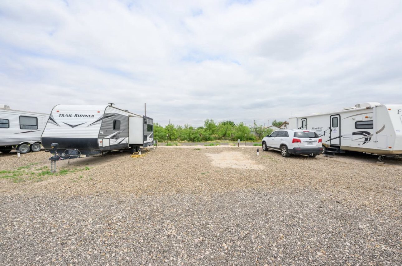 Uncovered RV spot